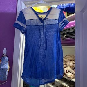 Blue and White T-Shirt!
